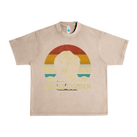 French Oak Golden Retriever Dog Life is golden retro vintage Urban Heavy Tee - ArtMosaic
