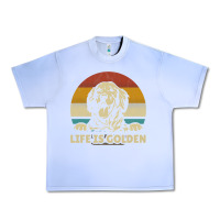 Grape Ice Golden Retriever Dog Life is golden retro vintage Urban Heavy Tee - ArtMosaic