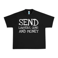 Black Warren Zevon Send Lawyers Guns and Money Music Shirt Urban Heavy Tee - ArtMosaic