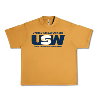Peanut Butter United Steelworkers - Unity and Strength for Worke Urban Heavy Tee - ArtMosaic