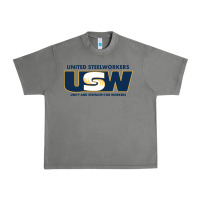 Tornado United Steelworkers - Unity and Strength for Worke Urban Heavy Tee - ArtMosaic