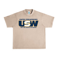 United Steelworkers - Unity And Strength For Worke Urban Heavy Tee | Teevron