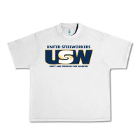 Lunar Rock United Steelworkers - Unity and Strength for Worke Urban Heavy Tee - ArtMosaic