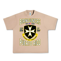 Burro Borinqueneers Puerto Rico Flag Honor Et Fidelitas Urban Heavy Tee - ArtMosaic