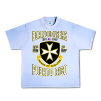 Grape Ice Borinqueneers Puerto Rico Flag Honor Et Fidelitas Urban Heavy Tee - ArtMosaic