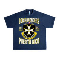 Navy Borinqueneers Puerto Rico Flag Honor Et Fidelitas Urban Heavy Tee - ArtMosaic