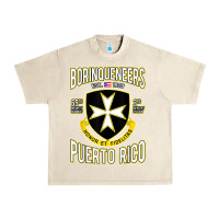 Sandshell Borinqueneers Puerto Rico Flag Honor Et Fidelitas Urban Heavy Tee - ArtMosaic