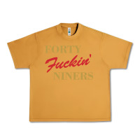 Peanut Butter forty fvckin' niners Urban Heavy Tee - ArtMosaic