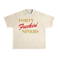 Sandshell forty fvckin' niners Urban Heavy Tee - ArtMosaic
