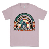 Lilac America rainbow Classic Tee - FaDigitalArtStudio