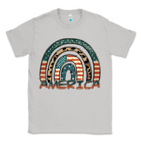 Moon Dust America rainbow Classic Tee - FaDigitalArtStudio