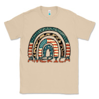 Mushroom America rainbow Classic Tee - FaDigitalArtStudio