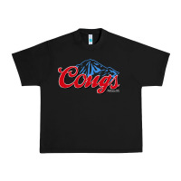 Black wsu cougs Urban Heavy Tee - ArtMosaic