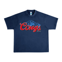 Navy wsu cougs Urban Heavy Tee - ArtMosaic