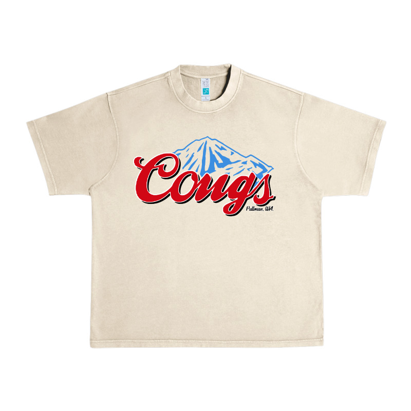 Wsu Cougs Urban Heavy Tee by ArtMosaic | Teevron