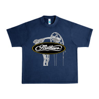 Navy sport mathews concert Urban Heavy Tee - ArtMosaic