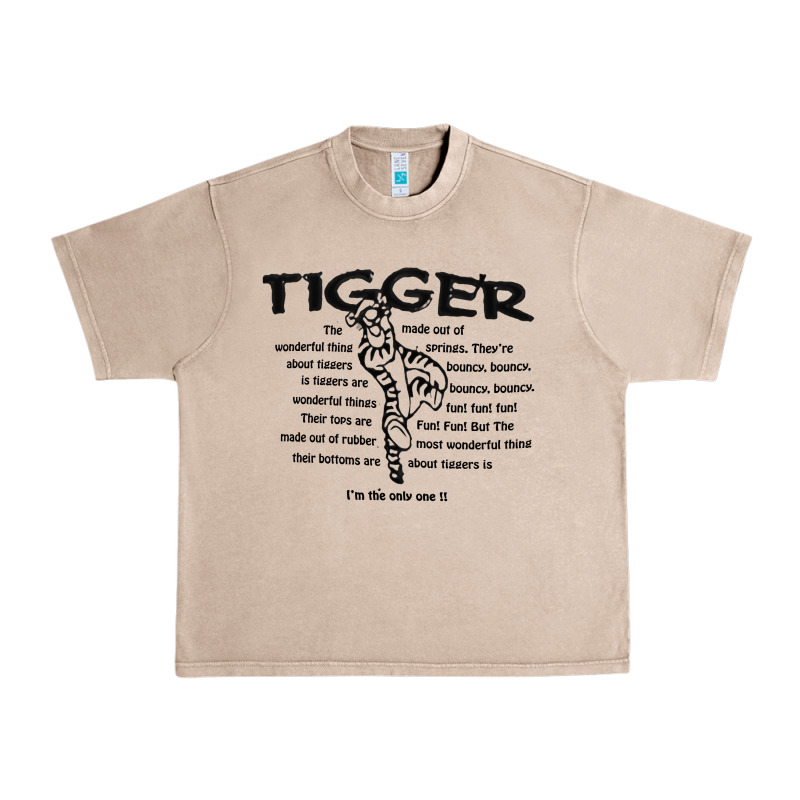 Tigger If The Only One Urban Heavy Tee by ArtMosaic | Teevron