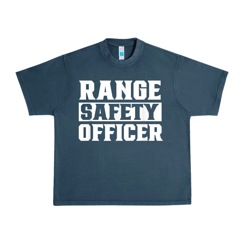 Range Safety Officer Worker Team Job T Shirt Urban Heavy Tee by ArtMosaic | Teevron