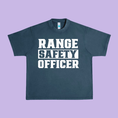 Range Safety Officer Worker Team Job T Shirt Urban Heavy Tee Designed By Artmosaic