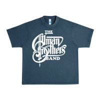 Midnight Navy the allman brothers Urban Heavy Tee - ArtMosaic