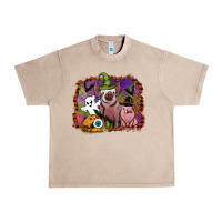 French Oak halloween pigs Urban Heavy Tee - SublimationCraftShop