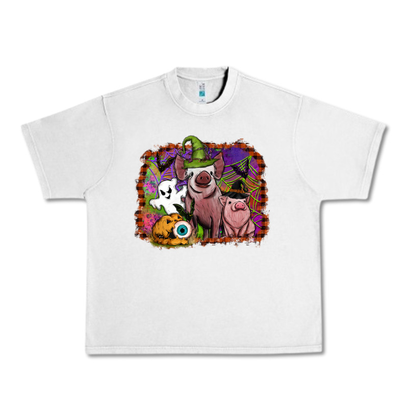 Halloween Pigs Urban Heavy Tee by SublimationCraftShop | Teevron
