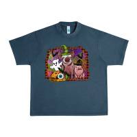 Midnight Navy halloween pigs Urban Heavy Tee - SublimationCraftShop