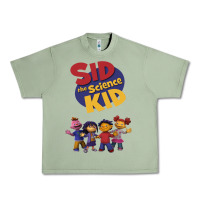 Oil Green Sid The Science Kid boyfriend Urban Heavy Tee - ArtMosaic