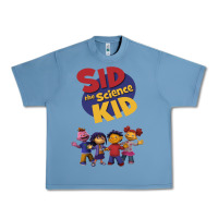 Pebble Blue Sid The Science Kid boyfriend Urban Heavy Tee - ArtMosaic