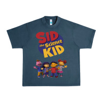 Midnight Navy Sid The Science Kid boyfriend Urban Heavy Tee - ArtMosaic