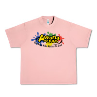 Salmon Vintage-Awana clubs Urban Heavy Tee - ArtMosaic