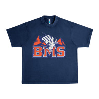 Navy blue mountain state Urban Heavy Tee - ArtMosaic