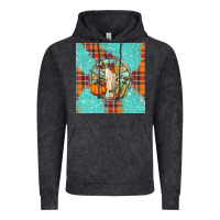 Vintage Black fall bull skull Vintage Hoodie - BarkalooDesign