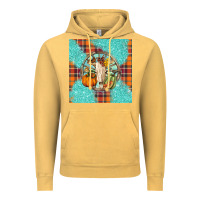 Vintage Mustard fall bull skull Vintage Hoodie - BarkalooDesign