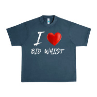 I Love Heart Bid Whist Card Game T Shirt Urban Heavy Tee | Teevron