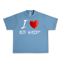 Pebble Blue i love heart bid whist card game t shirt Urban Heavy Tee - ArtMosaic