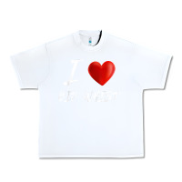 White i love heart bid whist card game t shirt Urban Heavy Tee - ArtMosaic