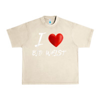 Sandshell i love heart bid whist card game t shirt Urban Heavy Tee - ArtMosaic