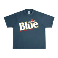 Midnight Navy labatt blue beer Urban Heavy Tee - ArtMosaic