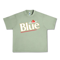 Oil Green labatt blue beer Urban Heavy Tee - ArtMosaic