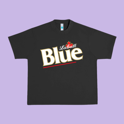 Labatt Blue Beer Urban Heavy Tee Designed By Artmosaic