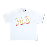 White labatt blue beer Urban Heavy Tee - ArtMosaic