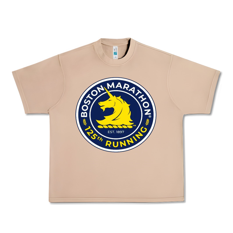 Boston Marathon Urban Heavy Tee by ArtMosaic | Teevron