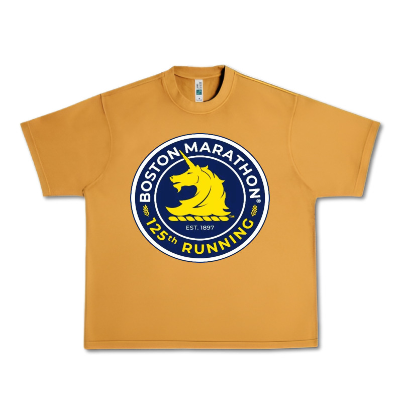 Boston Marathon Urban Heavy Tee by ArtMosaic | Teevron