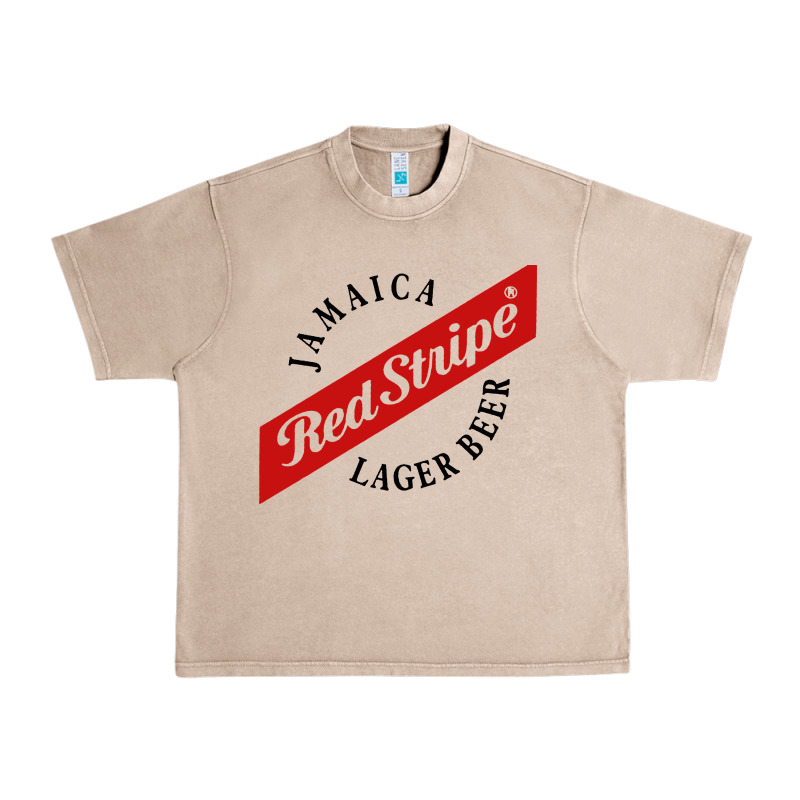 Jamaica Red Stripe Lager Beer Urban Heavy Tee by ArtMosaic | Teevron