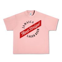 Salmon jamaica red stripe lager beer Urban Heavy Tee - ArtMosaic
