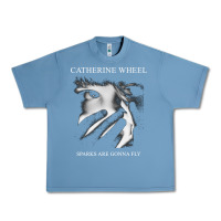 Pebble Blue Catherine wheel, Catherine wheel art, Catherine wheel vintage, Catheri Urban Heavy Tee - ArtMosaic