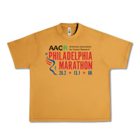 Peanut Butter PHILADELPHIA MARATHON Urban Heavy Tee - ArtMosaic