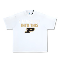 White Purdue Boilermakers Married Into This - Apparel Urban Heavy Tee - ArtMosaic