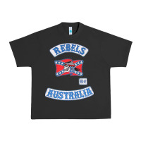 Pigment Black rebel MC supporter Urban Heavy Tee - ArtMosaic